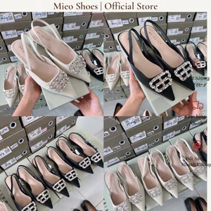 Sandal Bích Mũi Quai Hậu QC Fullbox Mềm Êm Xịn Mieo Shoes S361 S362