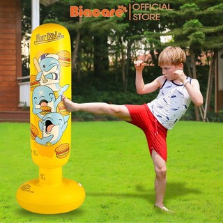 Trụ hơi đấm bốc tự cân bằng thế hệ 5.0, trụ đấm bốc boxing bơm hơi dành cho bé tập luyện tại nhà