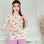 Đồ bộ áo bà ba cách tân nữ bộ đồ đồ bà ba nữ miền tây áo bà ba nữ set bà ba ống rộng đi chùa vải lụa gấm - cn104 -