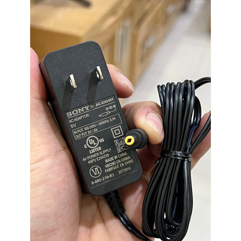 Sony AC Adapter Charger AC-E0530 5V For SRS-XB41/B SRS-XB41/R Portable Speaker E - Foto 8