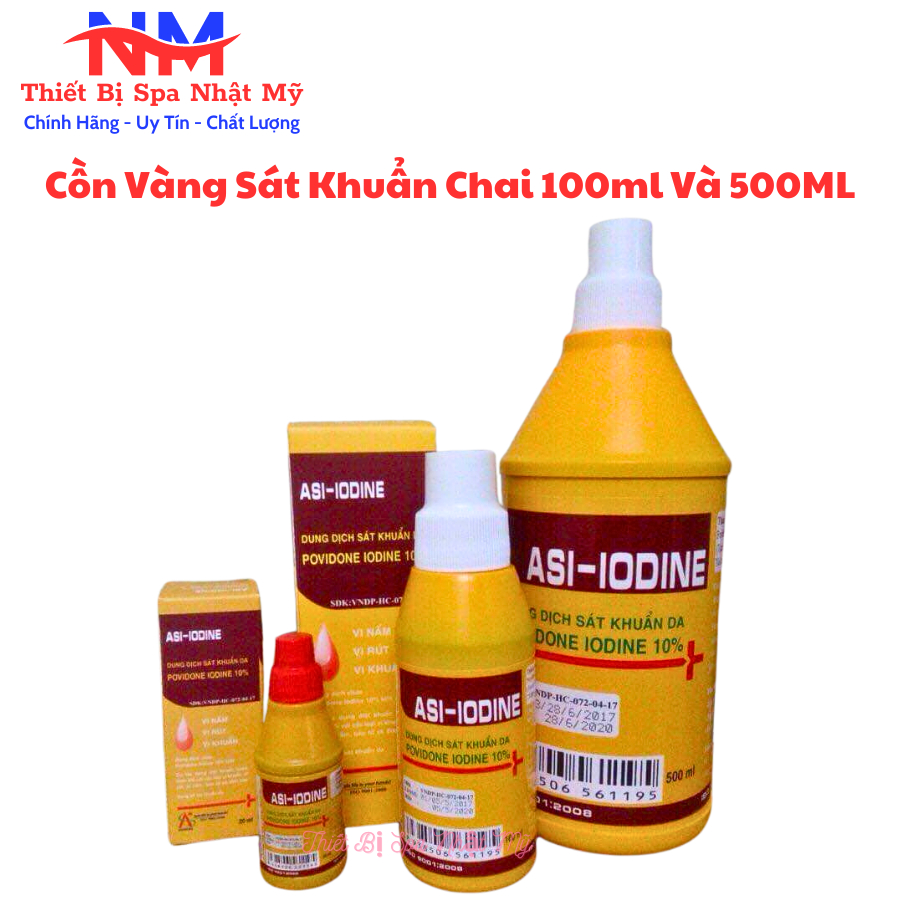 Dung Dịch Cồn Vàng Sát Khuẩn I Cồn Vàng Betadine Ngăn Ngừa Vi Khuẩn ...
