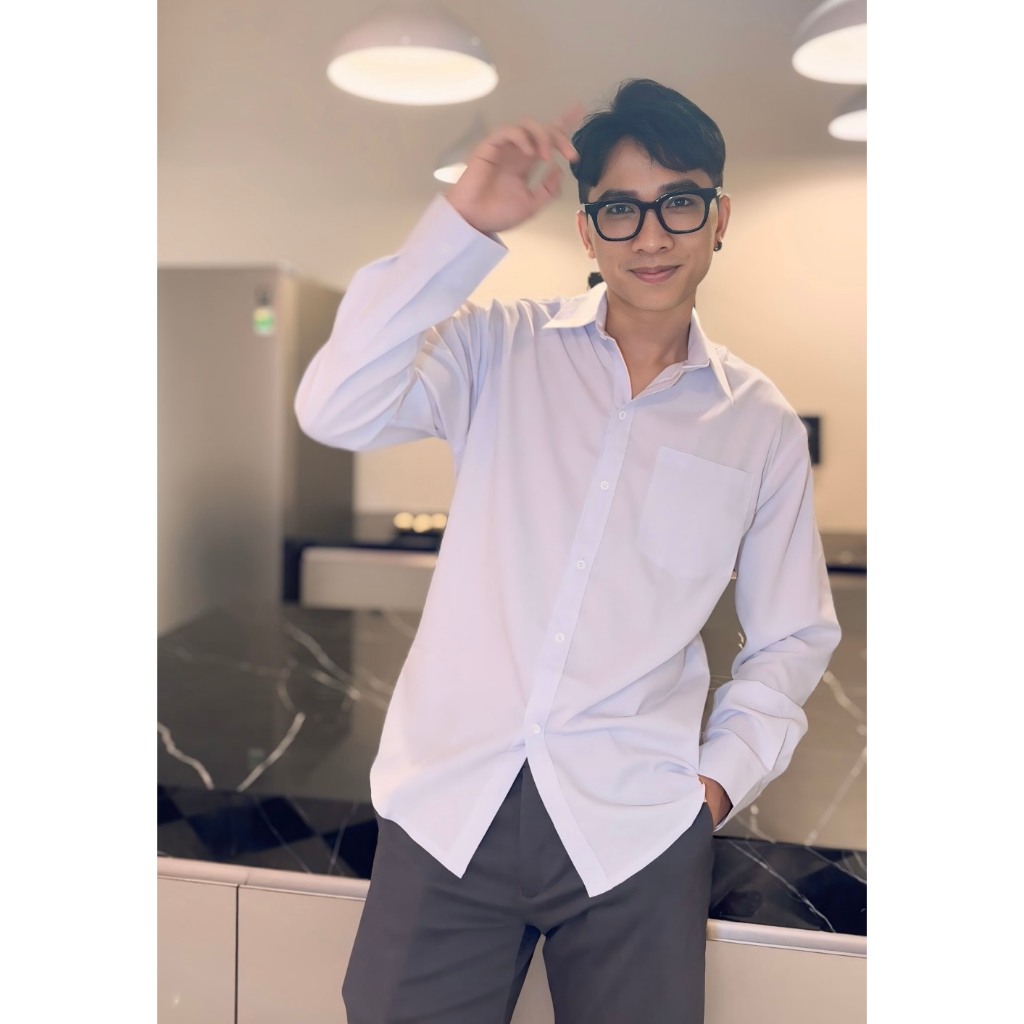 Áo Sơ mi Tay dài WOO CVC ITHESIXPACKI Unisex