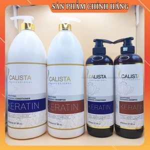 Cặp dầu gội xả CALISTA 800ml Phục Hồi Ngăn Tóc Gãy Rụng , Siêu Mềm Mượt Tóc