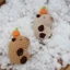 Móc khoá capybara ( chuột lang nước) bằng len handmade dễ thương đáng yêu