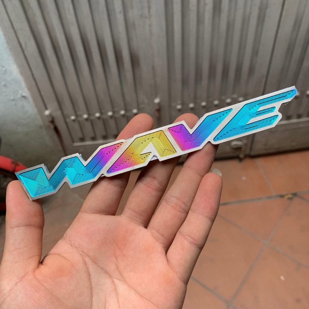 LOGO TEM STICKER TITAN GR5 BIKER RACING ZHIPAT RCB WAVE A110 | Shopee ...