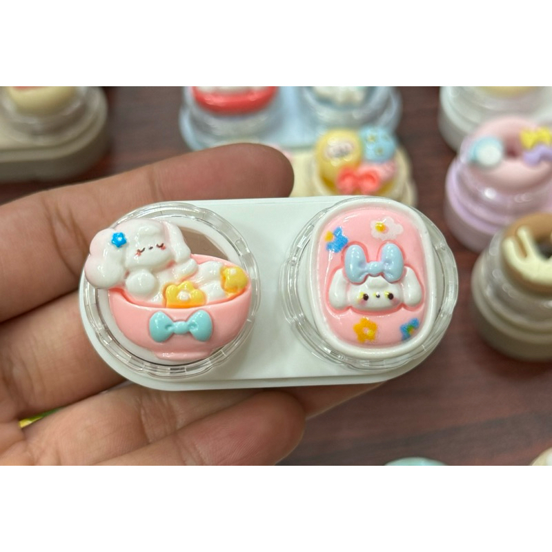 Khay Charm cún tai dài no hoạt hình Muneyes