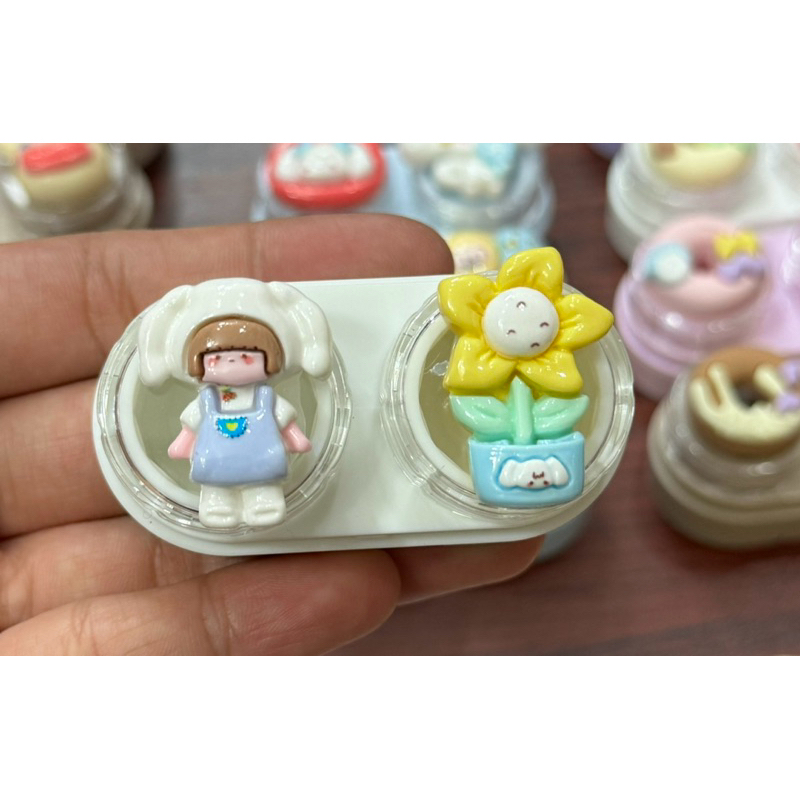 Khay Charm cún tai dài no hoạt hình Muneyes