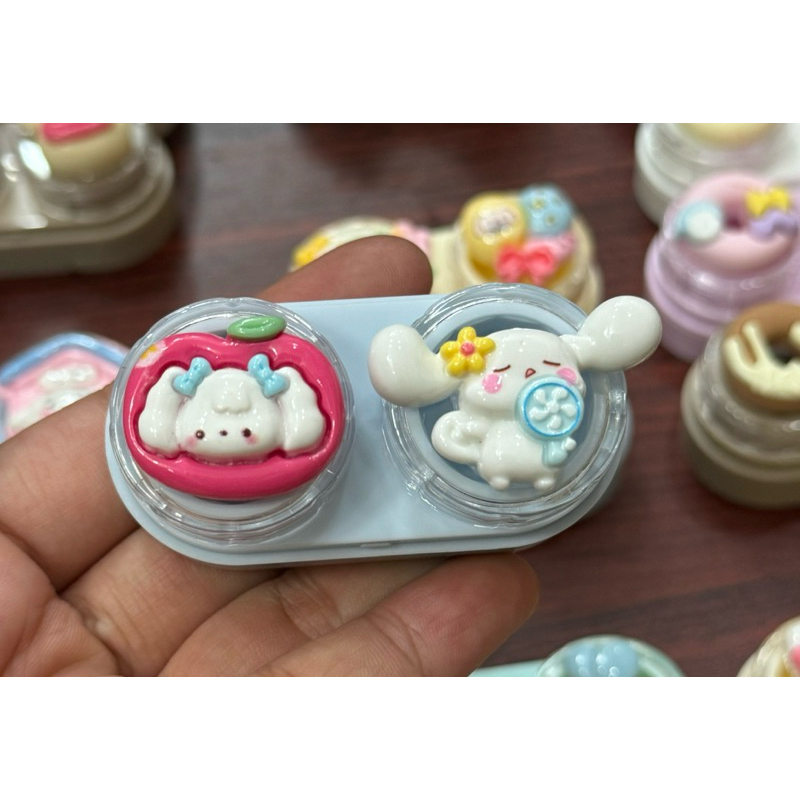 Khay Charm cún tai dài no hoạt hình Muneyes