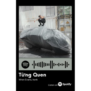 Thẻ Spotify ca sĩ Wren Evans (có thể quét được mã)