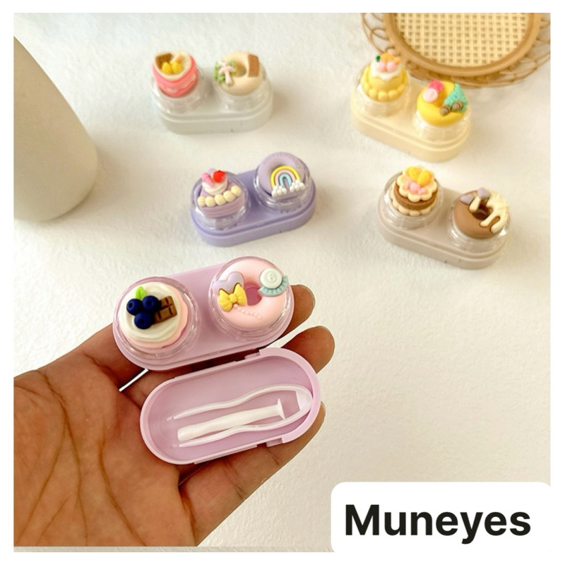 Khay Charm đựng lens bánh kém Muneyes