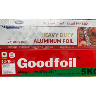 Hộp 5kg giấy bạc nướng đồ ăn kích thước 45cm