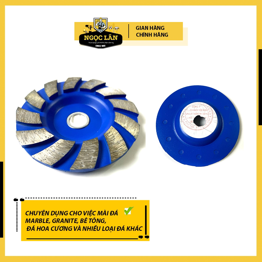 Chén mài đá, bo đá 110mm 4 inch Nurito Japan cao cấp