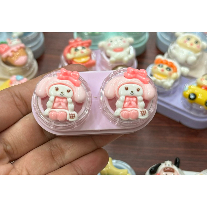 khay charm dựng lens hoạt hình kuromi Muneyes