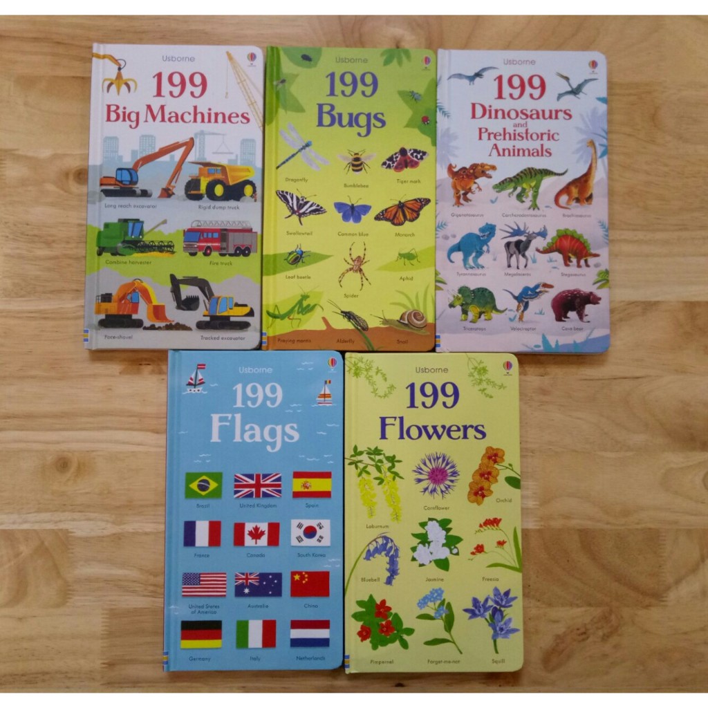 Sách - Usborne 199 series books (bộ 5 cuốn bìa cứng) | Shopee Việt Nam