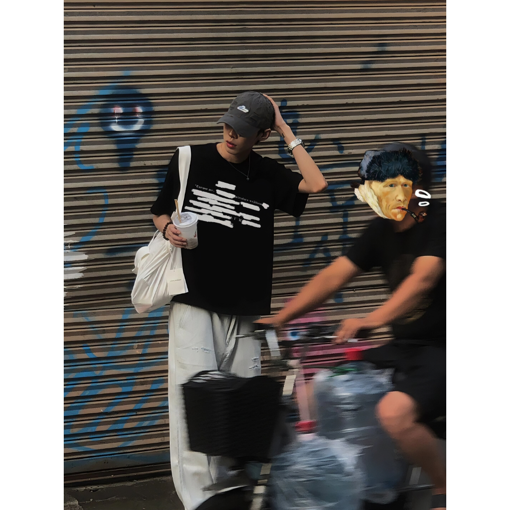 Áo Thun Nam Nữ RedLabel "GRAFFITI" Tshirt, Áo Phông Basic Form Rộng Tay Lỡ Cao Cấp Cá Tính Chất Cotton Dày Dặn TS6
