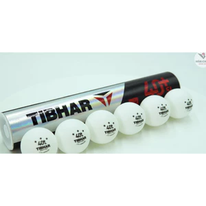 Bóng thi đấu Tibhar chính hãng tuýp, hộp 6 quả tiêu chuẩn ittf