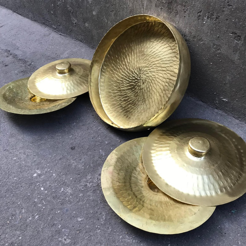 Lố Đồng, Cheng, Chiêng múa lân (Kích thước 30cm, nặng 1,5kg)