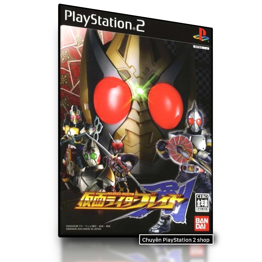 Đĩa game PS2, Kamen Rider Blade (Japan) (đối kháng) cho máy game PS2 ...