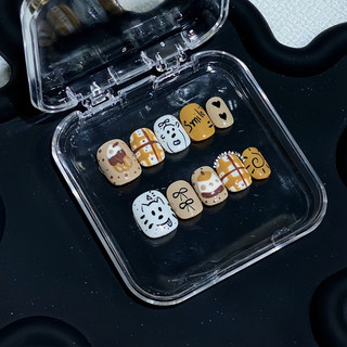Nailbox thiết kế thủ công dễ thương form ngắn được đổi form