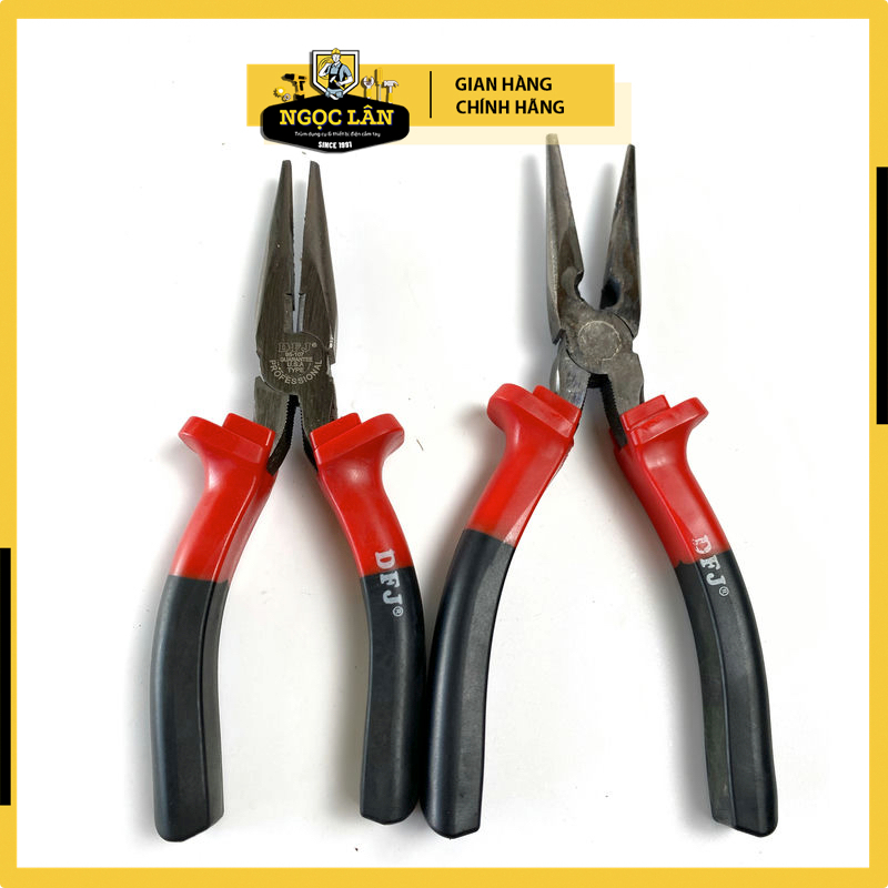 Kìm nhọn 6 inch, 7 inch, 8 inch DFJ cao cấp