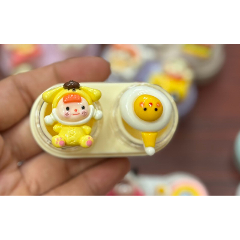 khay charrm đựng lenss nhóc cute đám mây Muneyes
