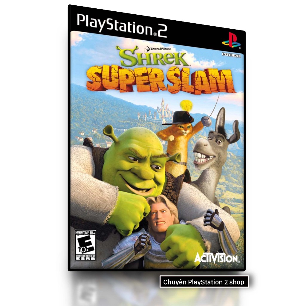 Đĩa game PS2, Shrek SuperSlam (đối kháng) cho máy game PS2 | Shopee ...