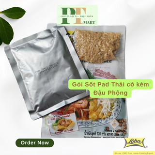 Gia vị Pad Thái Gói 120gr hiệu Lobo Thái (hủ tíu xào/mì xào Thái). Padthai Stir-fry Sauce ---> Pad Thái Gói