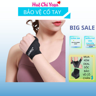 Băng quấn cổ tay, Hỗ trợ bảo vệ khớp cổ tay tập gim, yoga