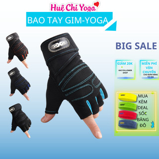 Găng Tay Gim ,gang tay đi xe thoáng Khí, Hỗ Trợ Tập Luyện Thể Thao
