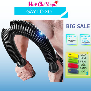 Gậy bẻ tập cơ tay ngực vai thanh lò xo cao cấp lực bẻ 20-30-40-50-60kg đàn hồi tốt