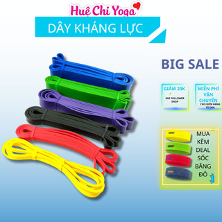 Dây kháng lực đa năng, dây kháng lực cao su hỗ trợ tập luyện, hỗ trợ lên xà