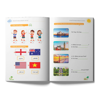 Sách - Combo Bài tập bổ trợ nâng cao Tiếng Anh lớp 4 - MCBooks