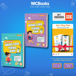 Sách - Combo Bài tập bổ trợ nâng cao Tiếng Anh lớp 4 - MCBooks