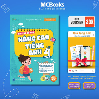 Sách - Combo Bài tập bổ trợ nâng cao Tiếng Anh lớp 4 - MCBooks