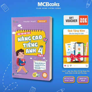 Sách - Combo Bài tập bổ trợ nâng cao Tiếng Anh lớp 4 - MCBooks