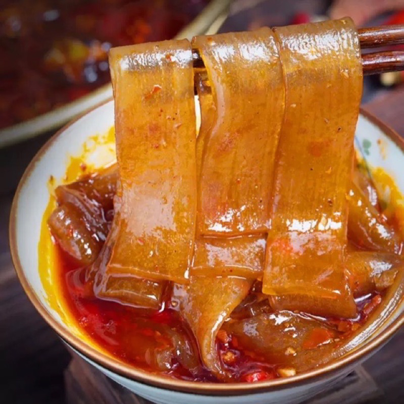 Miến dẹt khoai lang ,miến ăn thả lẩu 240g