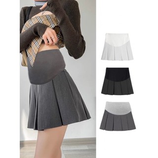 Chân váy tennis bầu li xoè to, chân váy xếp ly bầu có quần bảo hộ và chun chỉnh bụng