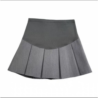 Chân váy tennis bầu li xoè to, chân váy xếp ly bầu có quần bảo hộ và chun chỉnh bụng