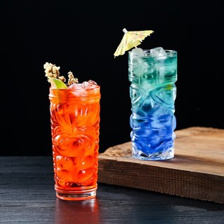 Ly thủy tinh Tikimuc độc đáo 410ml–480ml, ly cocktail bar, decor quán cà phê, pub sang trọng