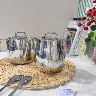 Bình lọc dầu inox Chockmen [44] mẫu mới 0.9/1.5/2 lít lưu ý chọn dáng bình trong phân loại, ca lọc dầu C44
