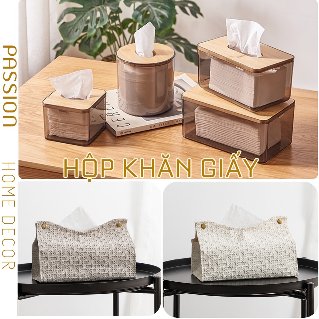 Hộp Đựng Khăn Giấy Cao Cấp Sang Trọng