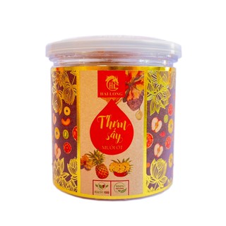 Thơm muối ớt sấy dẻo Hải Long Food (160g) chua cay bắt vị, quà tặng Tết độc đáo mới lạ nhất | HẢI LONG