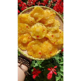 Thơm muối ớt sấy dẻo Hải Long Food (160g) chua cay bắt vị, quà tặng Tết độc đáo mới lạ nhất | HẢI LONG