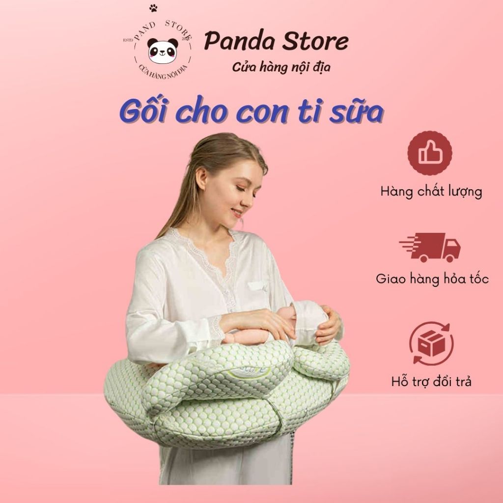 Gối cho con bú, gối hỗ trợ cho trẻ ti sữa giúp mẹ đỡ mỏi mệt trong qúa ...