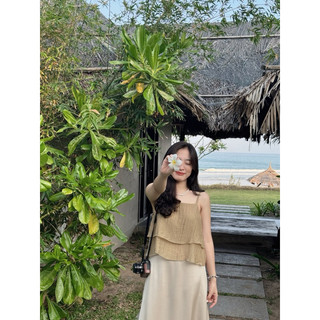 Lylia top - áo dây hai tầng Ma Vie