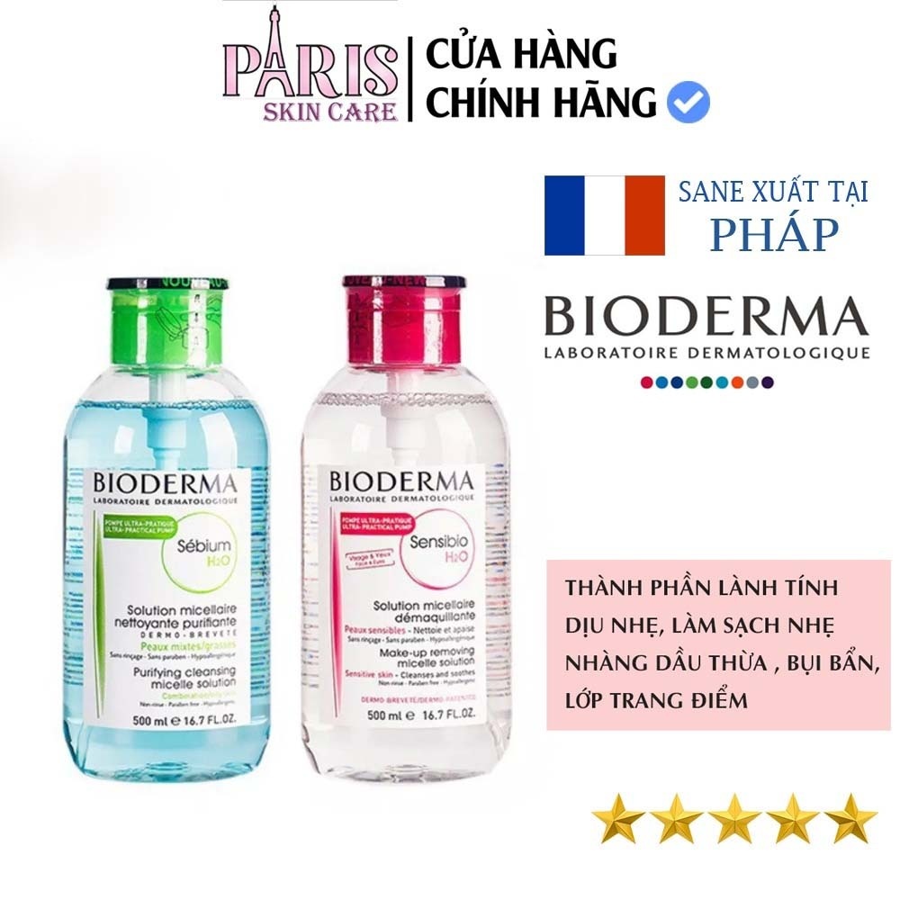 Chất lượng Nước Tẩy Trang Bioderma 500ml Tiêu Chuẩn