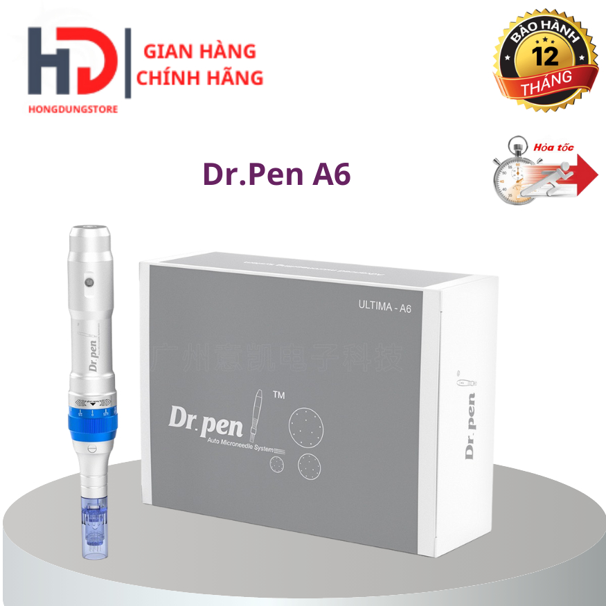 Máy Phi Kim Pen A6 Lăn Kim Cấy Phấn Cấy Tảo Bút Phi Kim