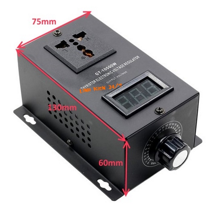DIMMER GT-10000W ĐIỀU TỐC ĐỘNG CƠ AC, KIỂM SOÁT NHIỆT ĐỘ | Shopee Việt Nam