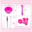 Combo Bộ Bát, Thìa, Chổi Nhựa ,Chổi Silicon -Dùng Trộn Mặt Nạ Bột Đăp Mặt Nạ - Chăm Sóc Da