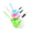 Combo Bộ Bát, Thìa, Chổi Nhựa ,Chổi Silicon -Dùng Trộn Mặt Nạ Bột Đăp Mặt Nạ - Chăm Sóc Da